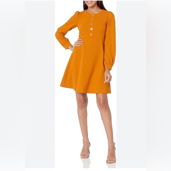 Tommy Hilfiger Dresses & Skirts - Dress Tony hilfiguer Elegant Orange Women's Dress